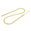 316L Stainless Steel And 316L Stainless Steel Geometric Hip Hop Blade Chain Clavicle Necklace With Electroplating