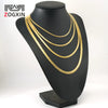 316L Stainless Steel And 316L Stainless Steel Geometric Hip Hop Blade Chain Clavicle Necklace With Electroplating
