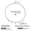 Titanium Steel And Stainless Steel Geometric Women's Necklace And Bracelet With Electroplating