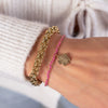 Titanium Steel Animal And Zodiac Shaped Electroplated Bracelet For Women
