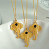 316L Stainless Steel Animal Elephant Pendant Necklace Electroplated Women's Simple Fashion Trendy Clavicle Chain