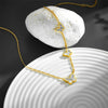 Titanium Steel Animals Zodiac Pendant Box Chain Necklace With Electroplating Treatment