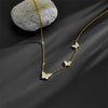 Titanium Steel Animals Zodiac Pendant Box Chain Necklace With Electroplating Treatment