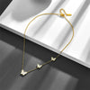 Titanium Steel Animals Zodiac Pendant Box Chain Necklace With Electroplating Treatment
