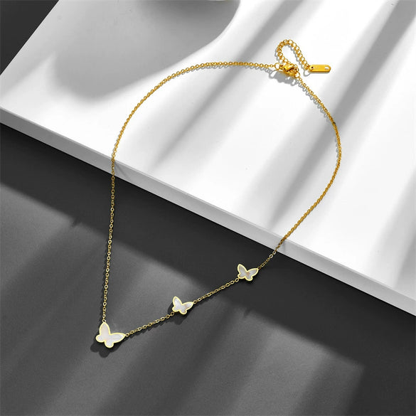 Titanium Steel Animals Zodiac Pendant Box Chain Necklace With Electroplating Treatment