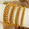 316L Stainless Steel Ball Bracelet Minimalist Style Electroplated Jewelry For Ladies