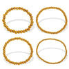 316L Stainless Steel Ball Bracelet Minimalist Style Electroplated Jewelry For Ladies