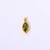Titanium Steel Birthstone Jewelry Electroplating Horse's Eye Pendant For Ladies