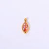 Titanium Steel Birthstone Jewelry Electroplating Horse's Eye Pendant For Ladies