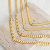 316L Stainless Steel Blade Chain Bracelet Necklace With Geometric Pattern Electroplated Simple Style For Men And Women