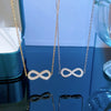 Titanium Steel Bowknot Geometric Cartoon Plant Flowers Style Electroplated Unisex Necklace