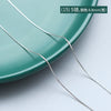 Titanium Steel Box Chain Wave Pattern Unisex Clavicle Necklace