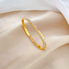 Titanium Steel Bracelet Electroplated Retro Fashion Jewelry