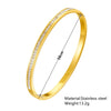 Titanium Steel Bracelet For Girls With All Over The Sky Stars Design And Diamond Electroplated Style