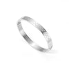 Titanium Steel Bracelet Geometric Mesh U Shape Electroplated Women's Jewelry Light Luxury Versatile Nonfading