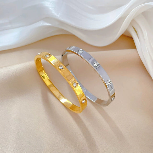 Titanium Steel Bracelet Retro Fashion Electroplated Jewelry