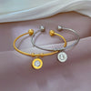 Titanium Steel Bracelet Retro Fashion Electroplated Jewelry