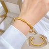 Titanium Steel Bracelet Retro Style Electroplated