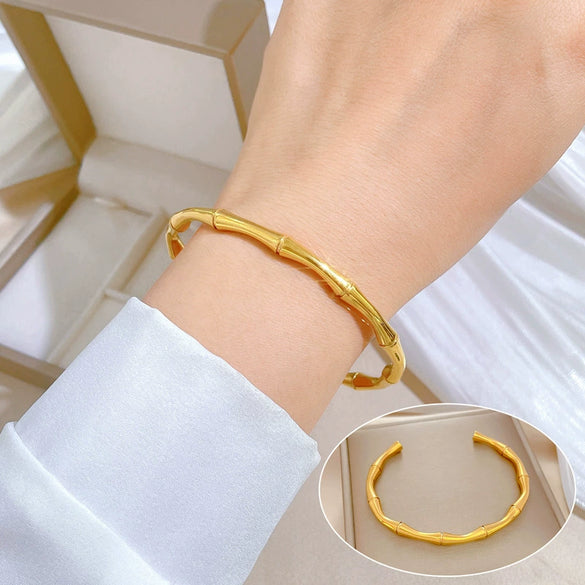 Titanium Steel Bracelet Retro Style Electroplated