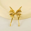 Titanium Steel Butterfly Animals Zodiac Style Electroplated Women's Earrings