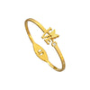 Titanium Steel Butterfly Bracelet Electroplated Retro Fashion