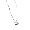 Titanium Steel Cartoon Geometric Electroplated Women's Coin Long Life Lock Fritillary Furnace Real Gold Necklace