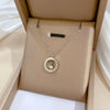Titanium Steel Cold Necklace With Geometric Pattern And Real Gold Electroplated Cartoon Style For Unisex