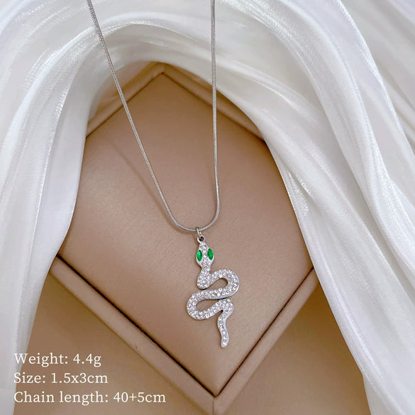 Titanium Steel Cold Necklace With Geometric Pattern Cartoon And Plant Flowers Style Electroplating Treatment Unisex