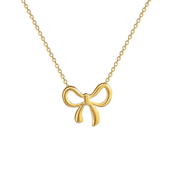 Titanium Steel Cold Necklace With Geometric Pattern Cartoon And Plant Flowers Style Electroplating Treatment Unisex