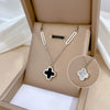 Titanium Steel Cold Necklace With Geometric Pattern Cartoon And Plant Flowers Style Electroplating Treatment Unisex
