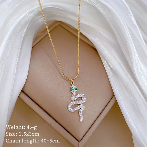 Titanium Steel Cold Necklace With Geometric Pattern Cartoon And Plant Flowers Style Electroplating Treatment Unisex