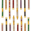 316L Stainless Steel Colorful Zircon Inlay Necklace Bracelet Suit Jewelry For Women Electroplated Elegant Style