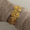 Titanium Steel Conch Bracelet Women's Nonfading Minimalist Stainless Steel Jewelry Electroplated
