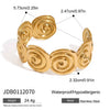 Titanium Steel Conch Bracelet Women's Nonfading Minimalist Stainless Steel Jewelry Electroplated