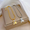 Titanium Steel Constellation Gold Inlaid Chain Bracelet