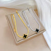 Titanium Steel Constellation Gold Inlaid Snake Chain Round Bead Bracelet For Women