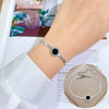 Titanium Steel Constellation Gold Inlaid Women's Bracelet