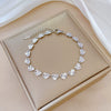 Titanium Steel Constellation Gold Inlaid Women's Retro Bracelet