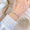 Titanium Steel Constellation Gold Inlaid Women's Retro Bracelet