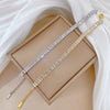 Titanium Steel Constellation Inlaid With Gold Bracelet For Women