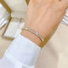 Titanium Steel Constellation Inlaid With Gold Bracelet For Women
