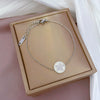 Titanium Steel Constellation Pattern Gold Inlaid Women's Fashion Bracelet