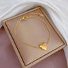 Titanium Steel Constellation Pattern Gold Inlaid Women's Fashion Bracelet