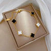 Titanium Steel Constellation Pattern Gold Inlaid Women's Fashion Bracelet