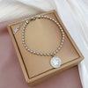 Titanium Steel Constellation Pattern Gold Inlaid Women's Fashion Bracelet