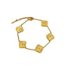 Titanium Steel Constellation Pattern Pressure Grinding Chain Bracelet For Women