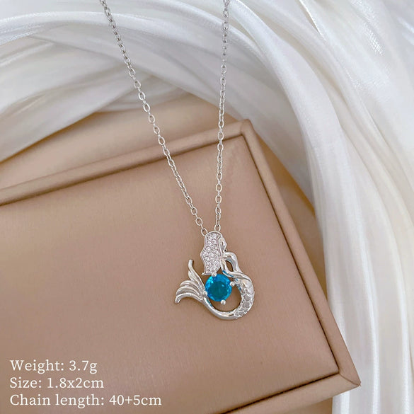 Titanium Steel Copper Microinlaid Real Gold Plating Geometric Style Unisex Necklace