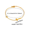 Titanium Steel Cross And Joker Zircon Jewelry For Women Electroplated O Chain Style