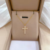 Titanium Steel Cross Geometric Fashion Electroplated Unisex Necklace