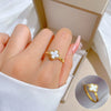Titanium Steel Crown Pattern Minimalist Style Polished Unisex Ring